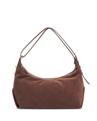 Pitsford Small Suede Shoulder Bag