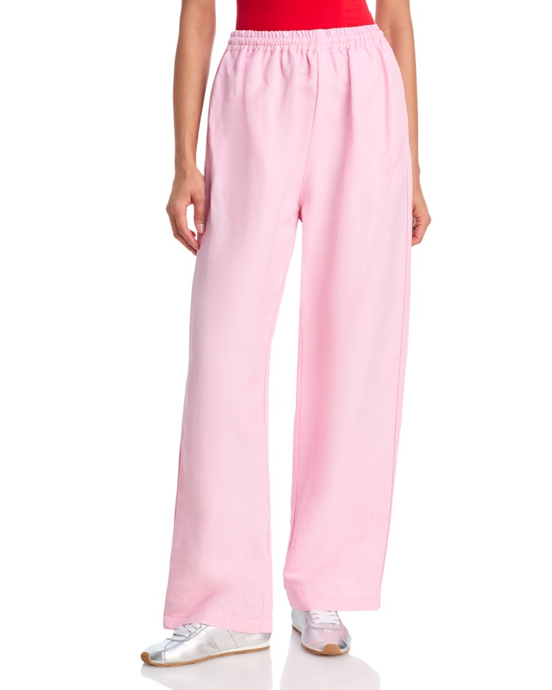 Willy Chavarria The Ruff Rider Track Pants in Chicle