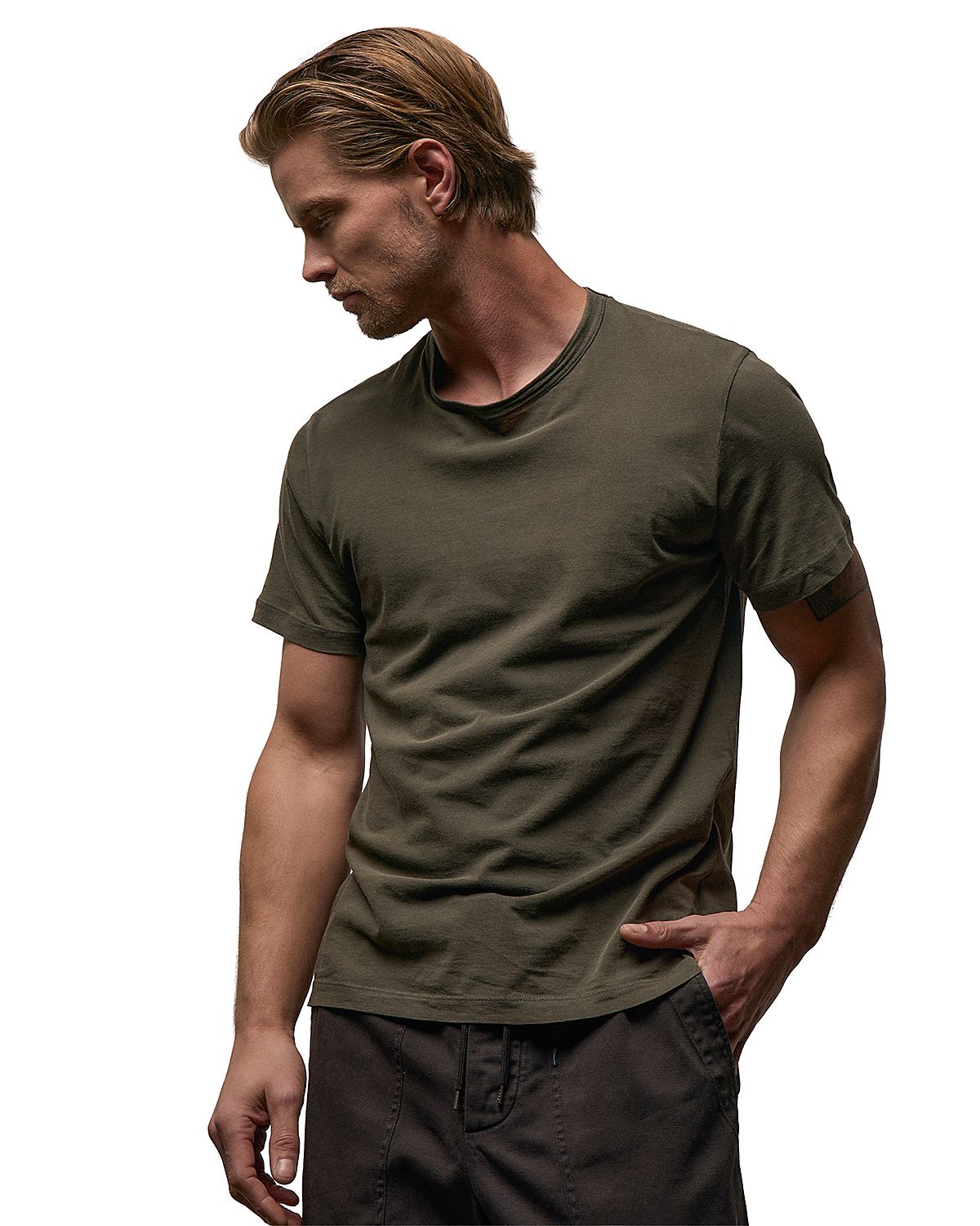 James Perse Short Sleeve Crewneck Tee