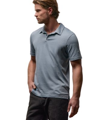 James Perse Sueded Jersey Polo
