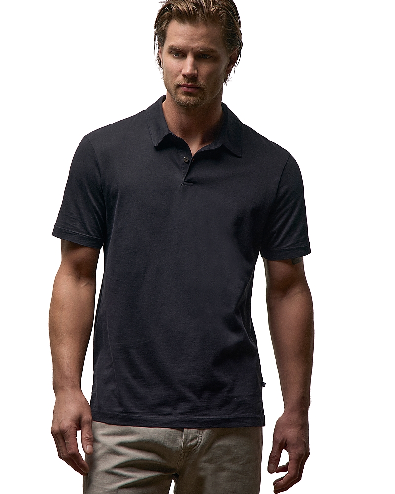James Perse Sueded Jersey Polo