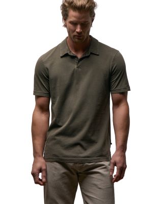 James Perse Sueded Jersey Polo