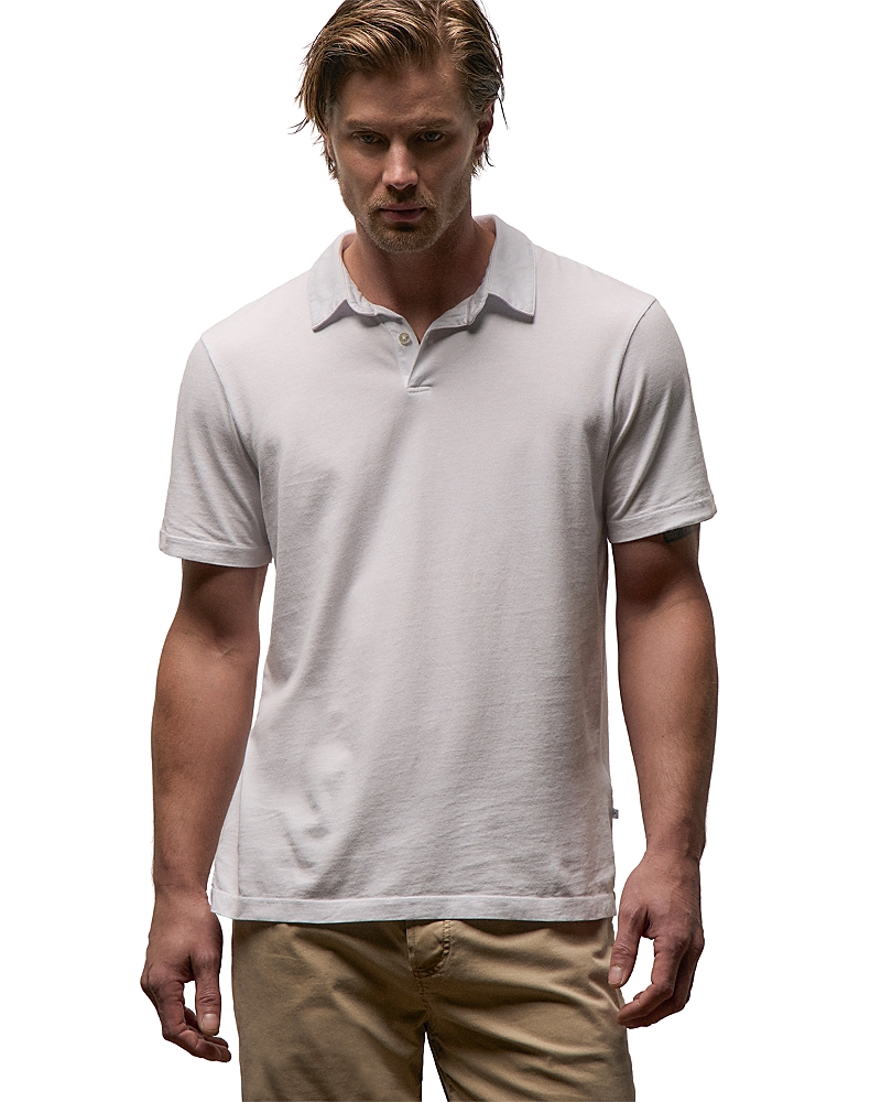 James Perse Sueded Jersey Polo