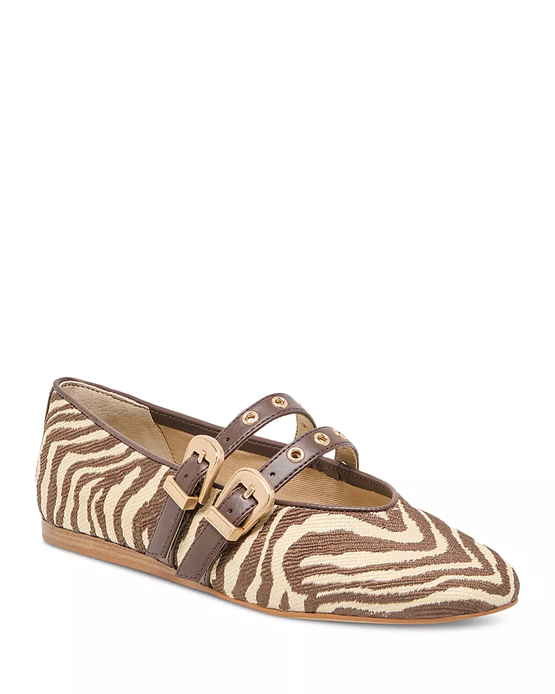 Dolce Vita Women's Baylee Grommet Mary Jane Flats