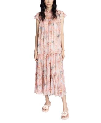 Oasis Blooms Tiered Maxi Dress