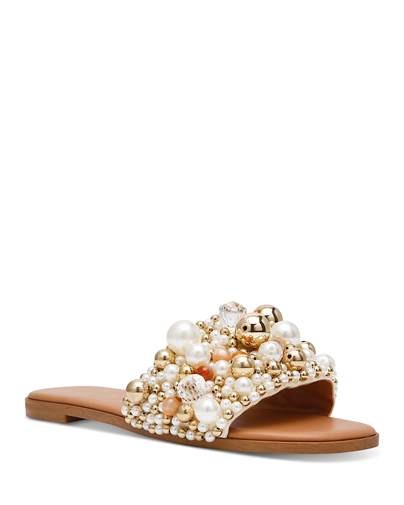 Steve Madden Women's Klio Embellished Slides