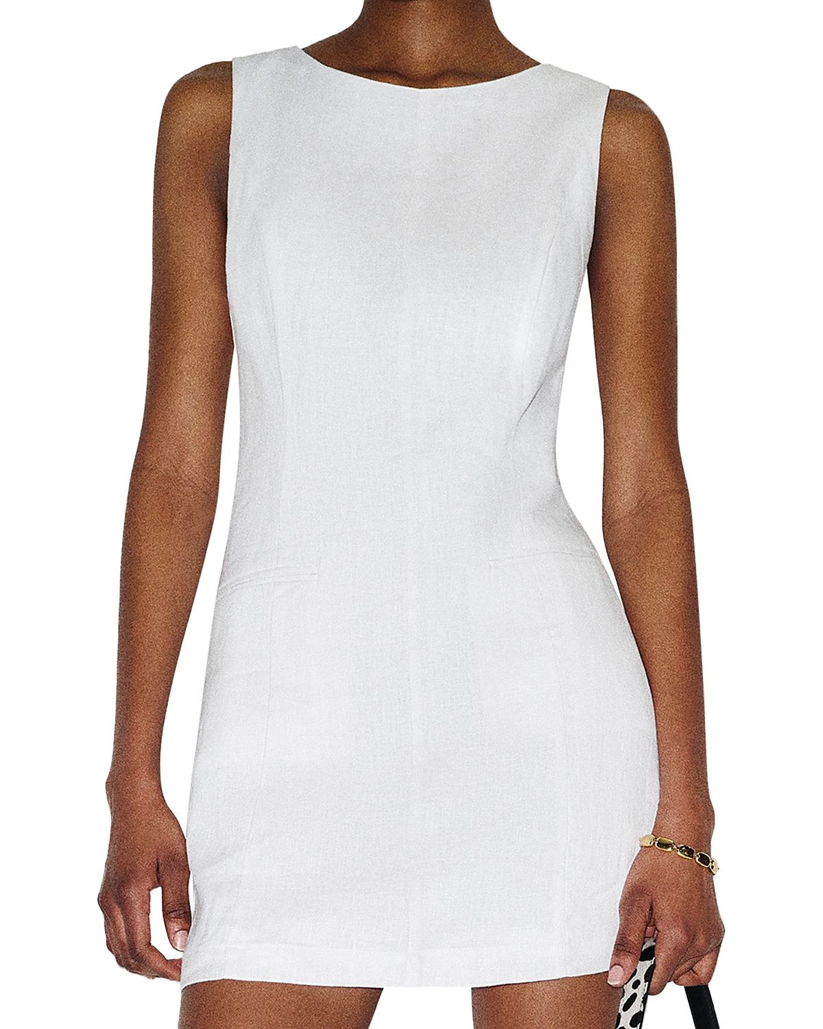 Reformation Citron Linen Dress