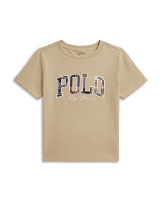 Boys' Madras Logo Cotton Jersey Tee - Little Kid