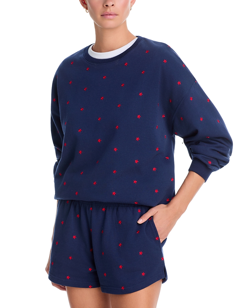 Beach Riot Devyn Oversized Star Sweatshirt