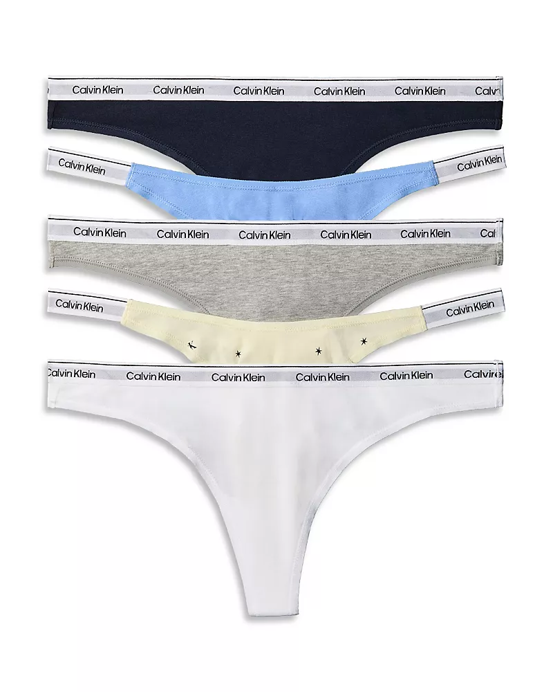 Calvin Klein Mixed Thong, Pack of 5