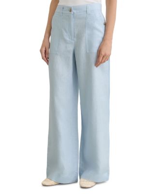 Petites Ashby Linen Pants