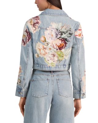 Chloe Cropped Denim Jacket