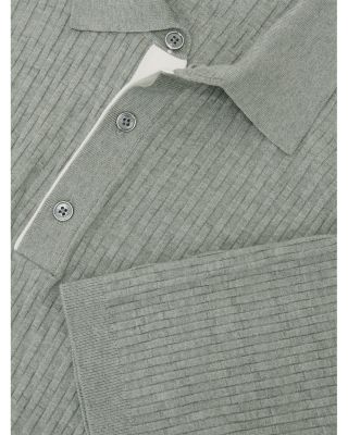 Slim Fit Soft Sage Polo Shirt