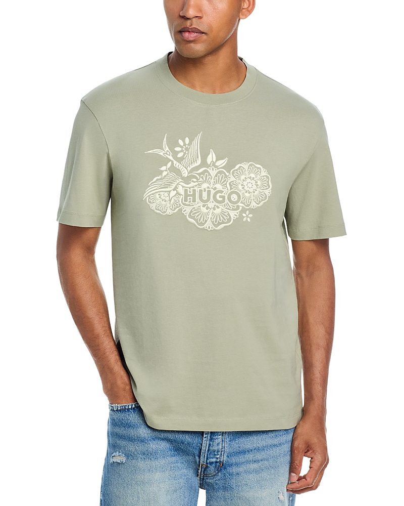 Hugo Dangen Relaxed Fit Logo T-Shirt