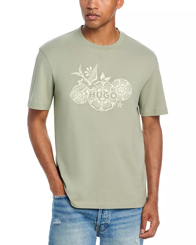 Hugo Dangen Relaxed Fit Logo T-Shirt