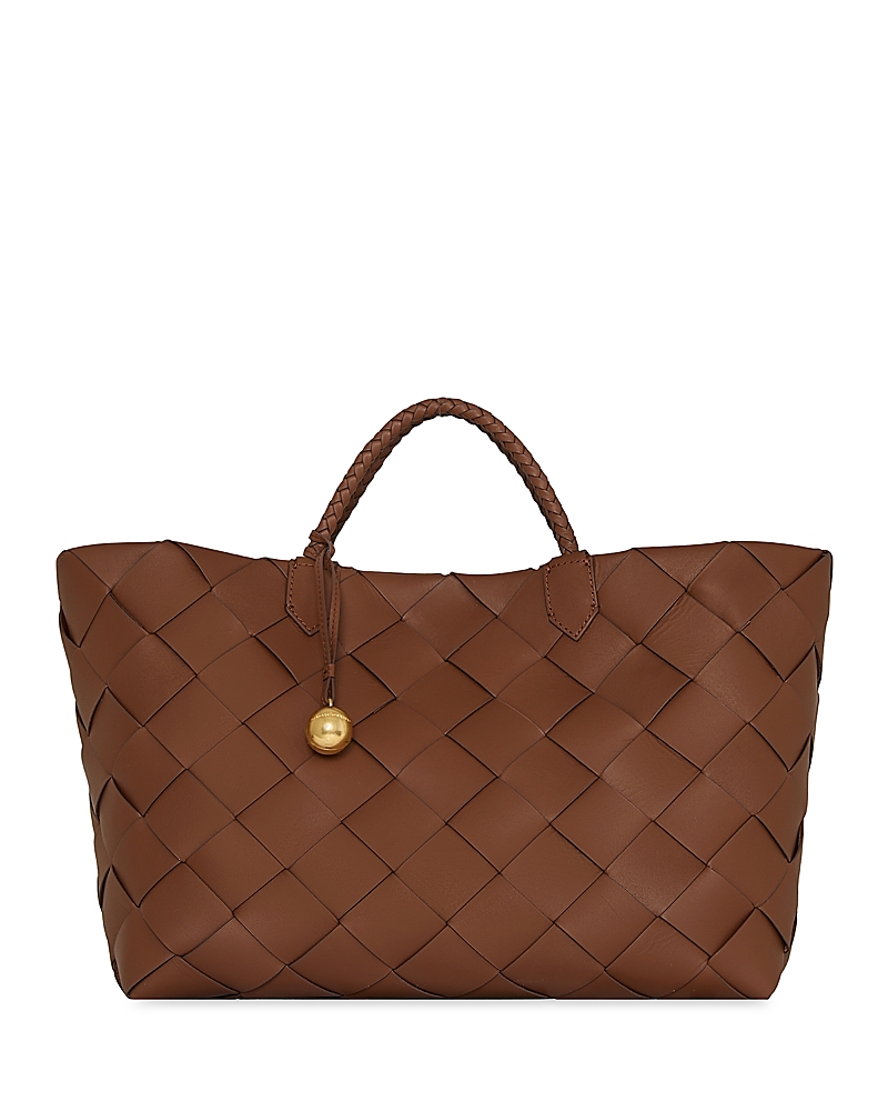 Rebecca Minkoff Frankie Large Woven Leather Tote Bag · OS