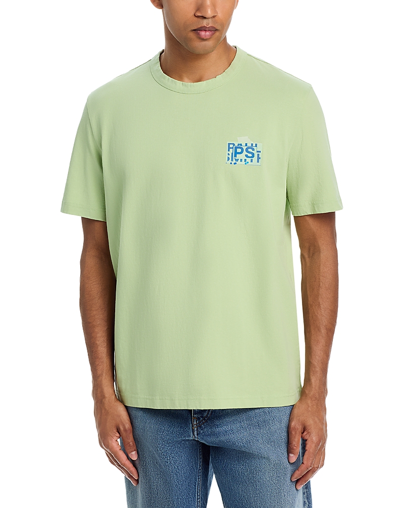Ps Paul Smith Floral Shears Logo Graphic T-Shirt