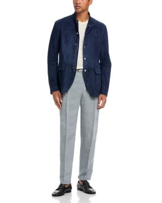 Waxed Suede Travel Jacket