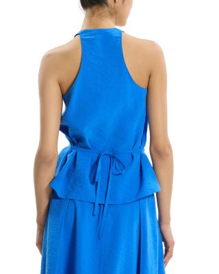Belt Halter Neck Top