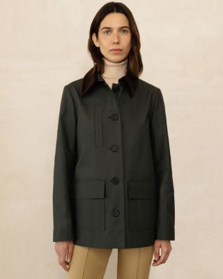  Hudson Water Resisrant Canvas Field Jacket