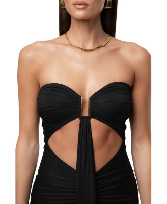  Atlantis Drape Maxi Dress