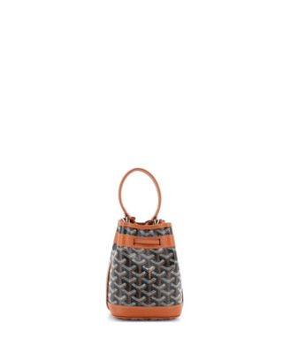  Mini Petit Flot Bucket Bag Coated Canvas