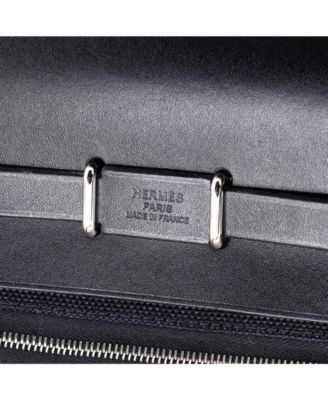 20 Herbag Zip Toile and Leather