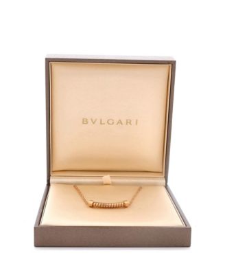  Tubogas Pendant Necklace 18K Rose Gold, 17.75"