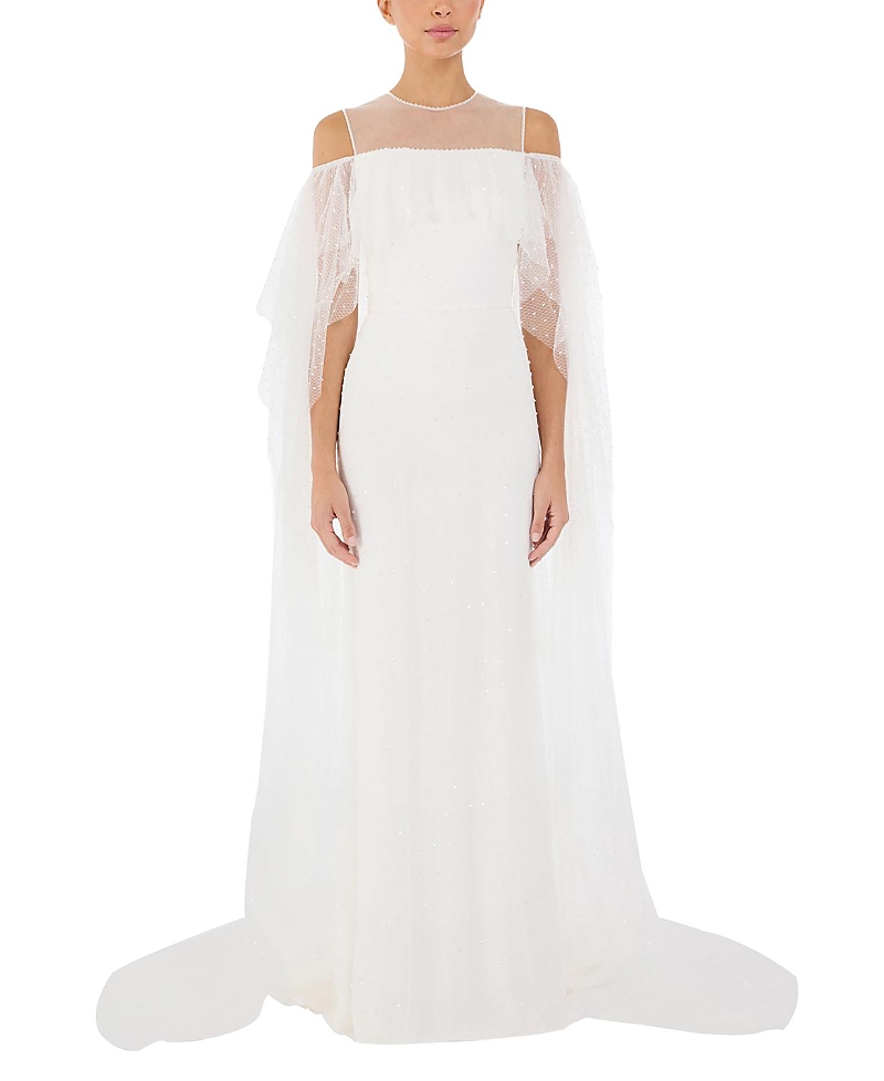 Jenny Packham Trevi Ruffled Dress