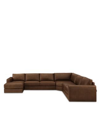 Greyson 4-Piece Leather Sectional