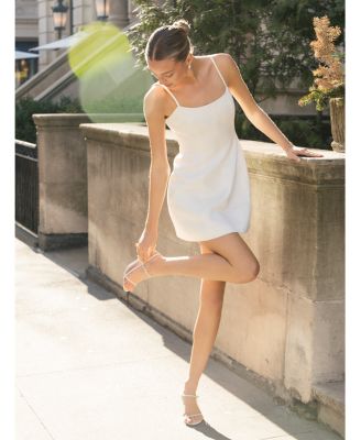 York Satin Minidress