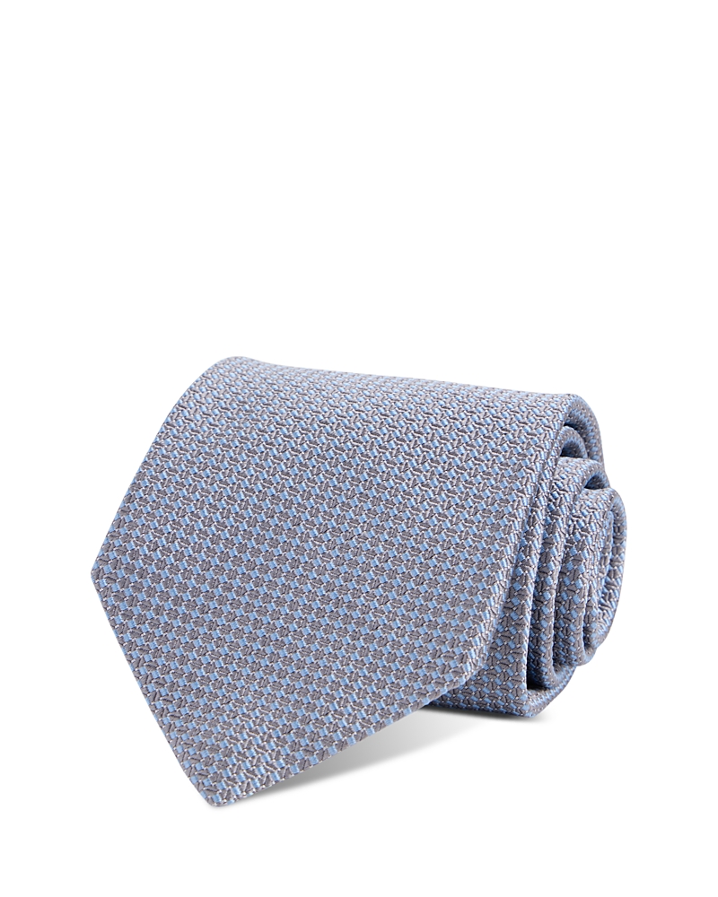 David Donahue Silk Classic Geometric Pattern Tie