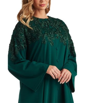  Burney Sequin Embroidered Caftan Gown