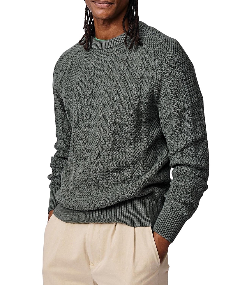 Aubin Montrose Textured Crew Neck Jumper