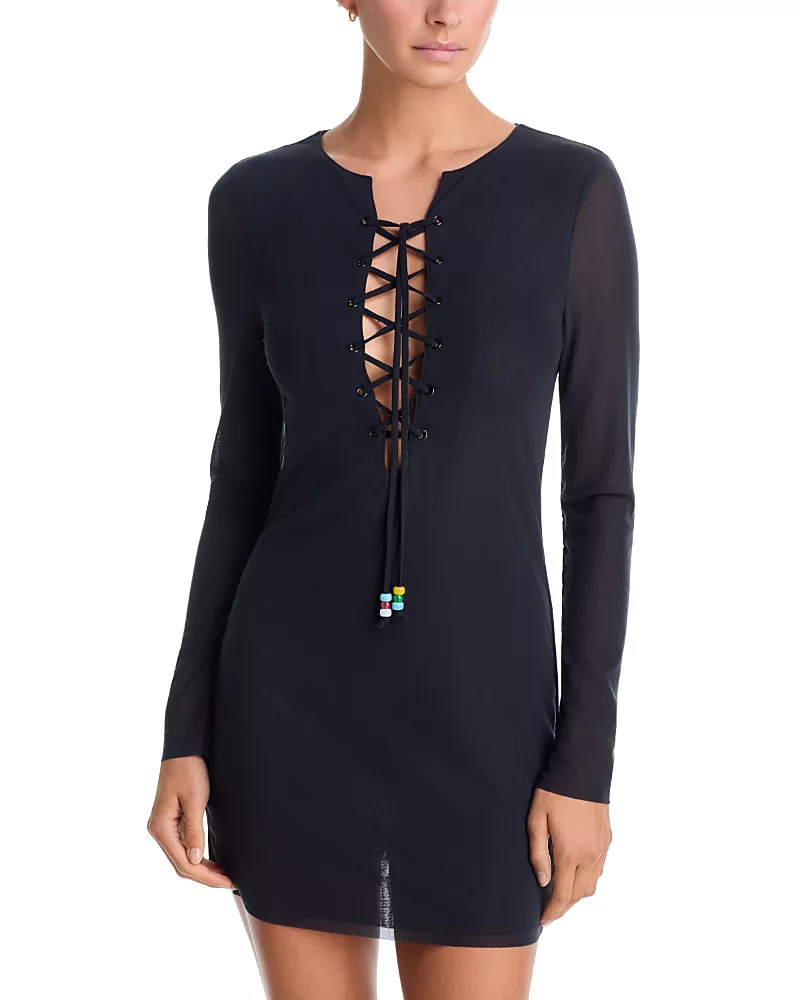 Staud Reve Dress Swim Cover-Up