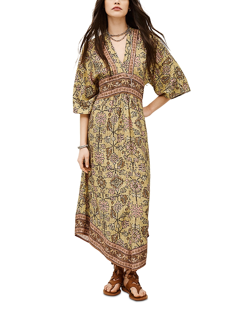 Ba&sh Ba & Sh Pipa Maxi Dress In Multi