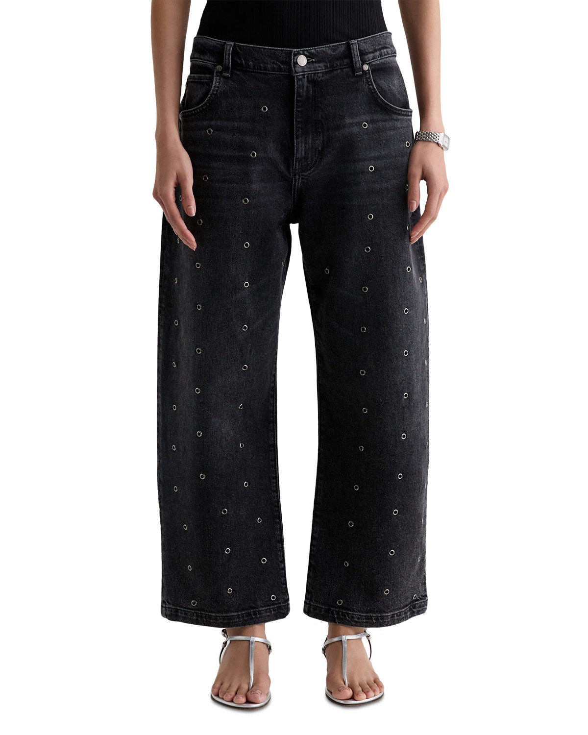 Hattie High Rise Barrel Jeans in Innovation