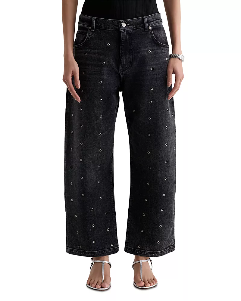 Ag Hattie High Rise Barrel Jeans in Innovation