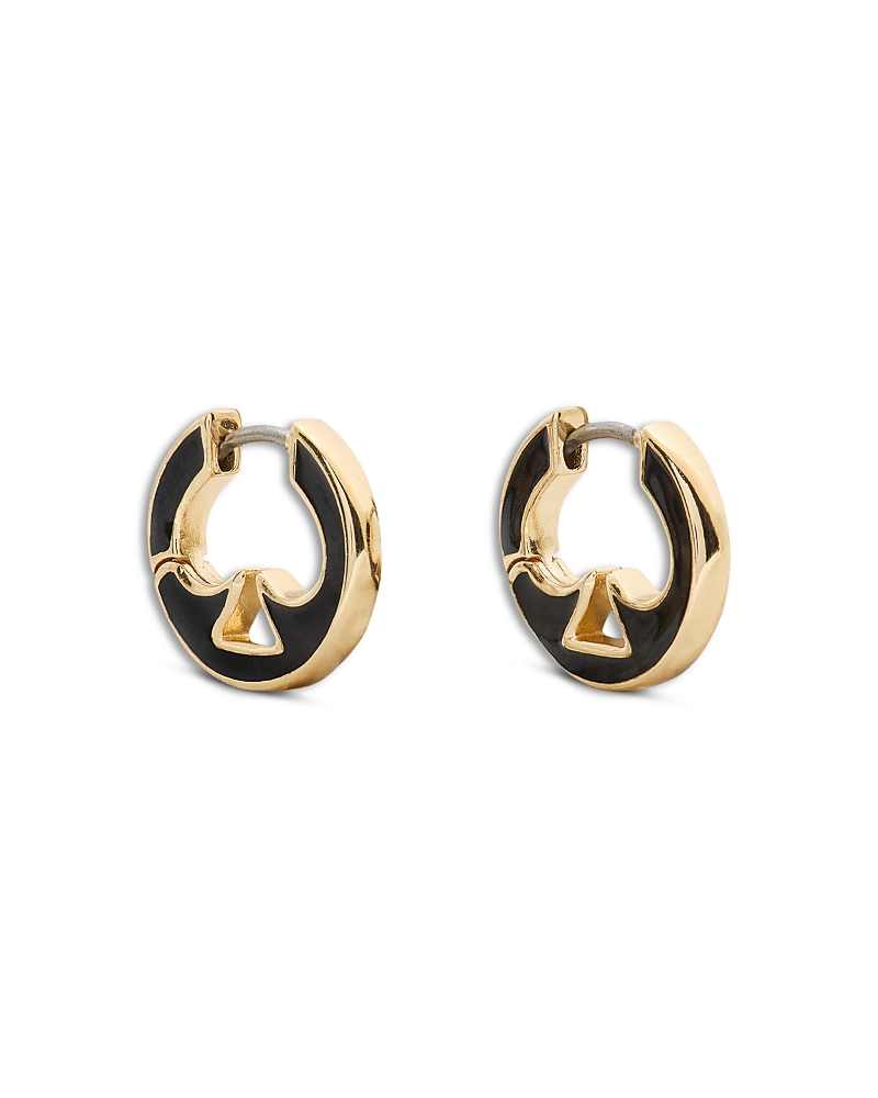 kate spade new york Everyday Spade Cut Out Spade Huggie Hoop Earrings
