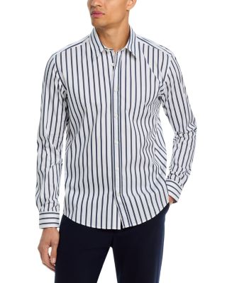 H Liam Kent Collar Regular Fit Button Down Shirt