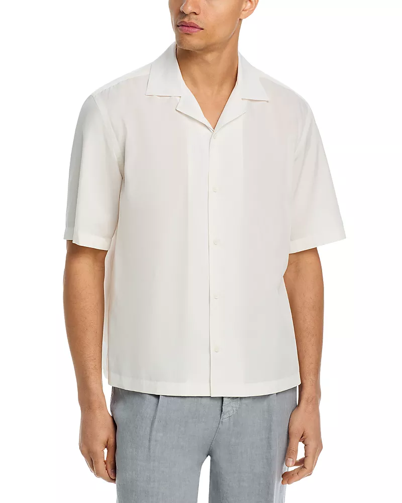 Boss x Beckham H Cesar Camp Collar Button Down Shirt
