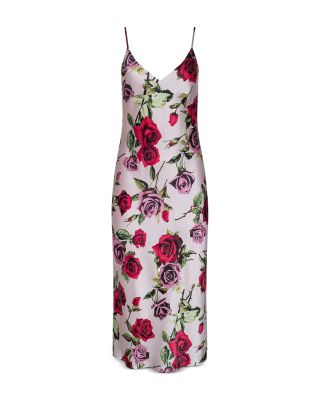 Seridie Silk Midi Slip Dress