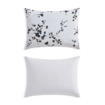 Noir Bouquet Cotton 3 Piece Comforter Set, King