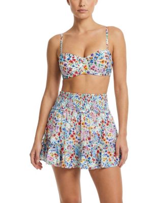  Nellie Underwire Balconette Print Bikini Top