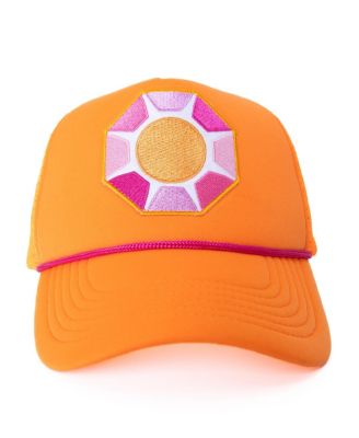 Girls' Solitaire Sun Trucker Hat