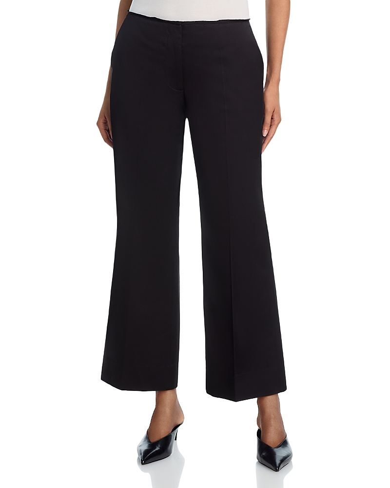 Toteme Kick Flare Raw Edge Trousers
