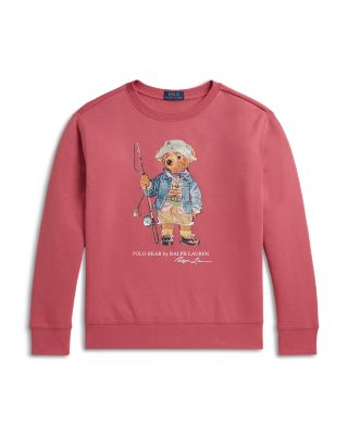Boys' Polo Bear Fleece Sweatshirt - Little Kid, Big Kid
