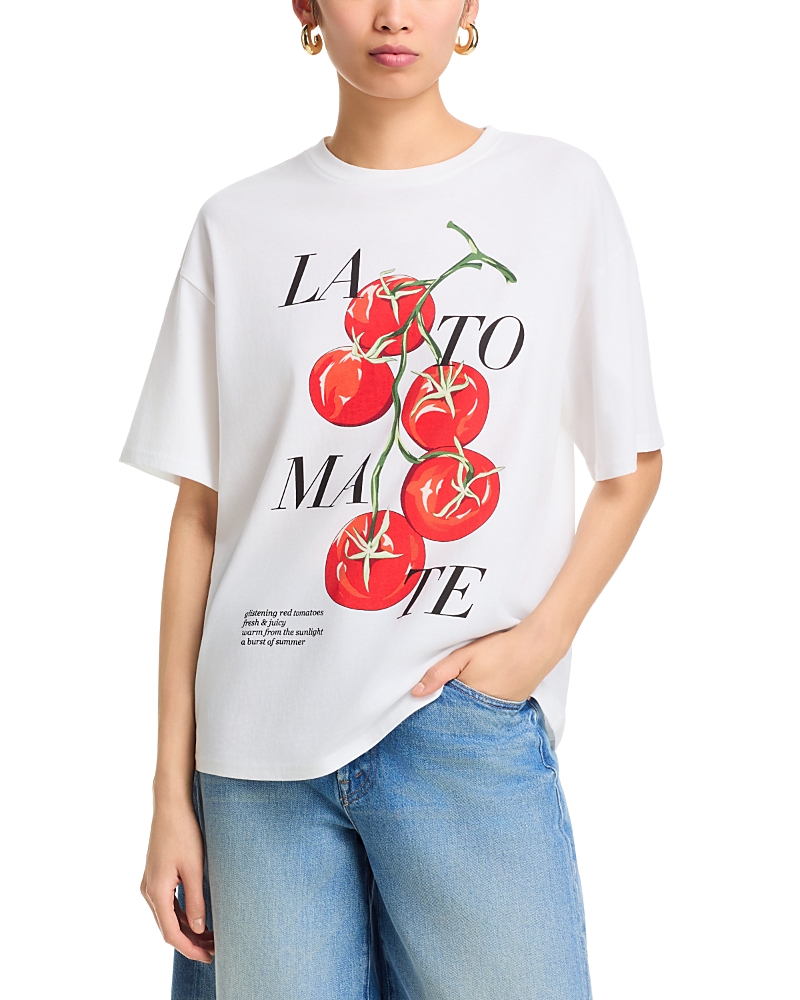 French Connection La Tomate Oversized Tee