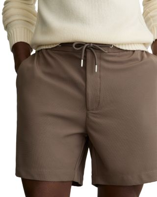 Newmark Regular Fit 6" Textured Drawstring Shorts