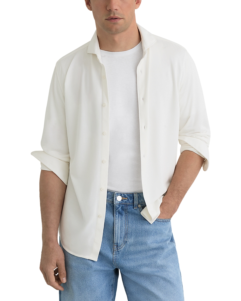 Reiss Davaro Regular Fit Stretch Cutaway Shirt